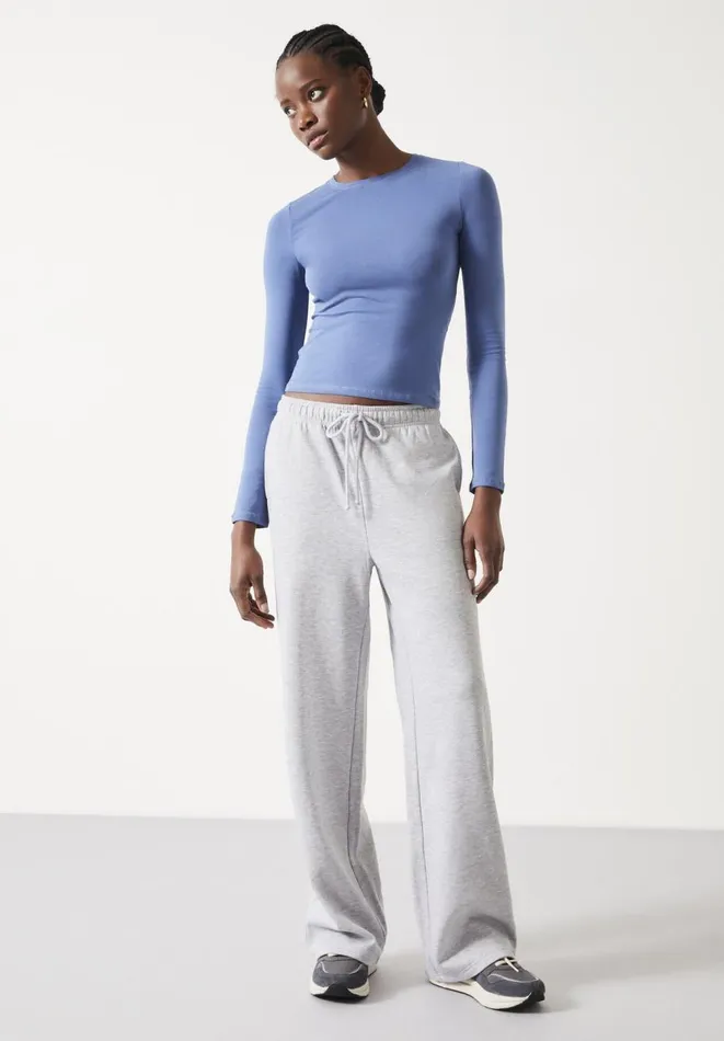 Hush Tops and Tshirts Women Simmy Fitted Long Sleeve Top Denim Blue Hush Tops and Tshirts Women Simmy Fitted Long Sleeve Top Denim Blue