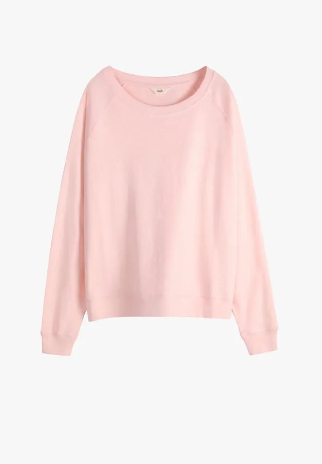 Hush Tops and Tshirts Women Tilda Long Sleeve Cotton Top Rose Shadow Hush Tops and Tshirts Women Tilda Long Sleeve Cotton Top Rose Shadow