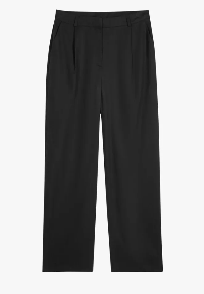 Hush Trousers Women Avery Wide Leg Trousers Black Hush Trousers Women Avery Wide Leg Trousers Black