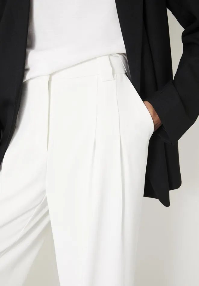 Hush Trousers Women Ellis High Waist Trousers Ecru Hush Trousers Women Ellis High Waist Trousers Ecru