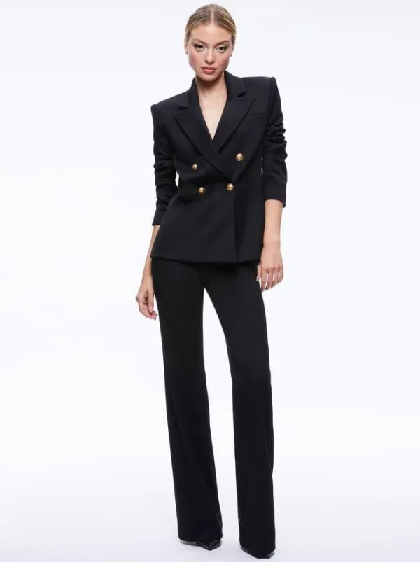 Jackets Coats Women Alice Olivia ANTHONY DOUBLE BREASTED BLAZER Black