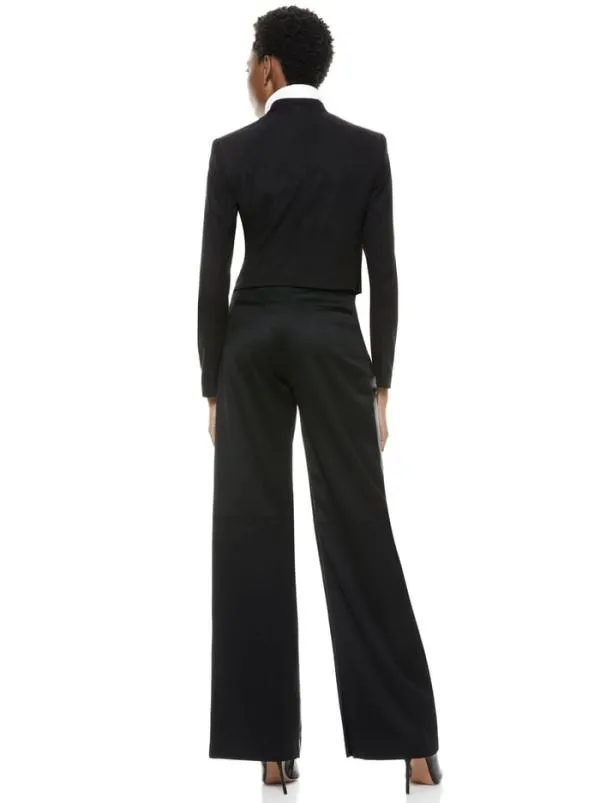 Jackets Coats Women Alice Olivia HARVEY SUEDE JACKET Black