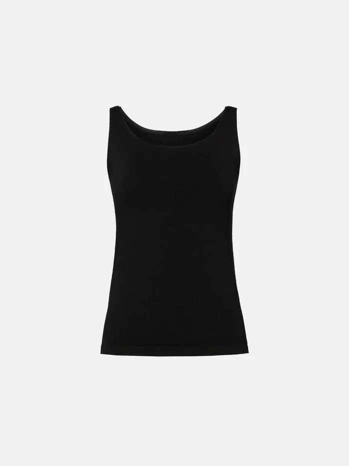 Jamaika Top Sleeveless Black Women Wolford Bodysuits
