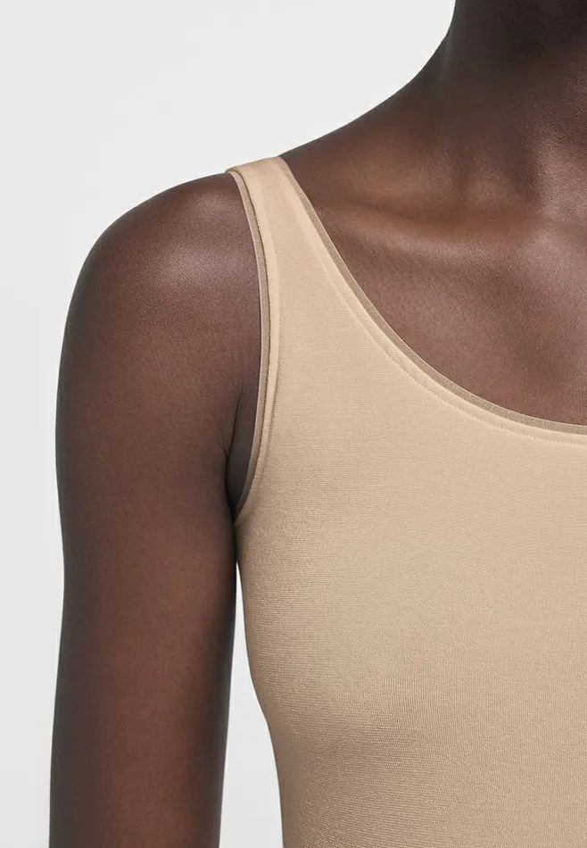 Jamaika Top Sleeveless Latte Women Wolford Bodysuits