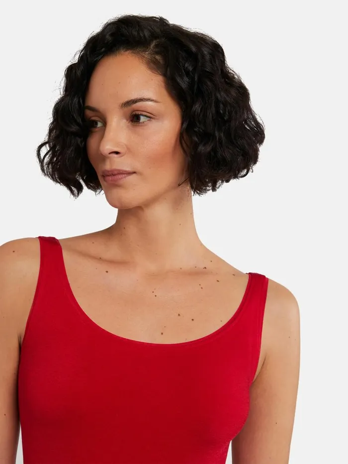 Jamaika Top Sleeveless Rubino Women Wolford Tops