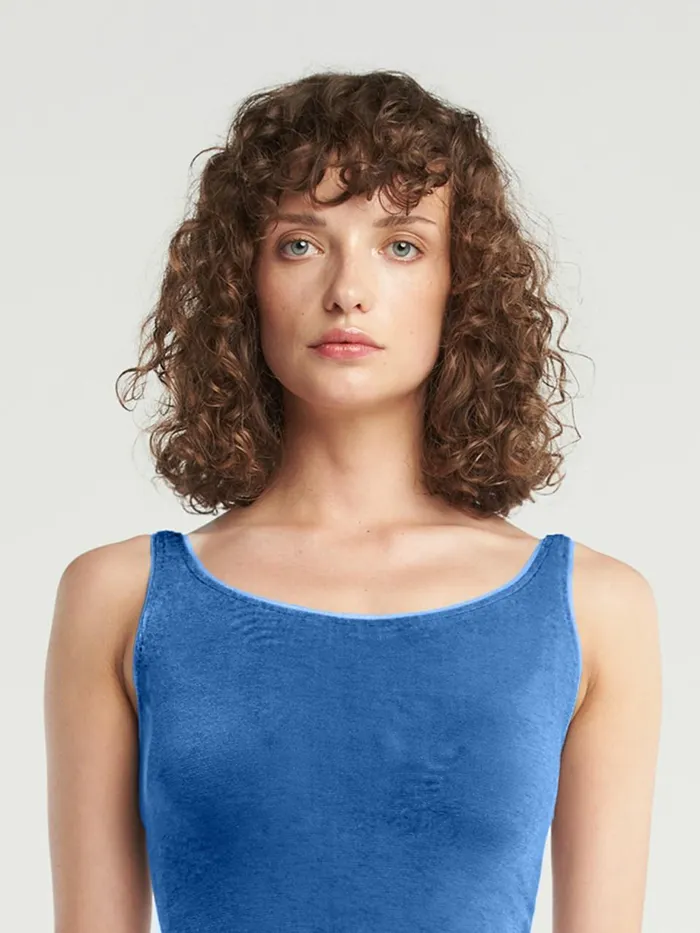 Jamaika Top Sleeveless Sodalite Blue Women Wolford Bodysuits