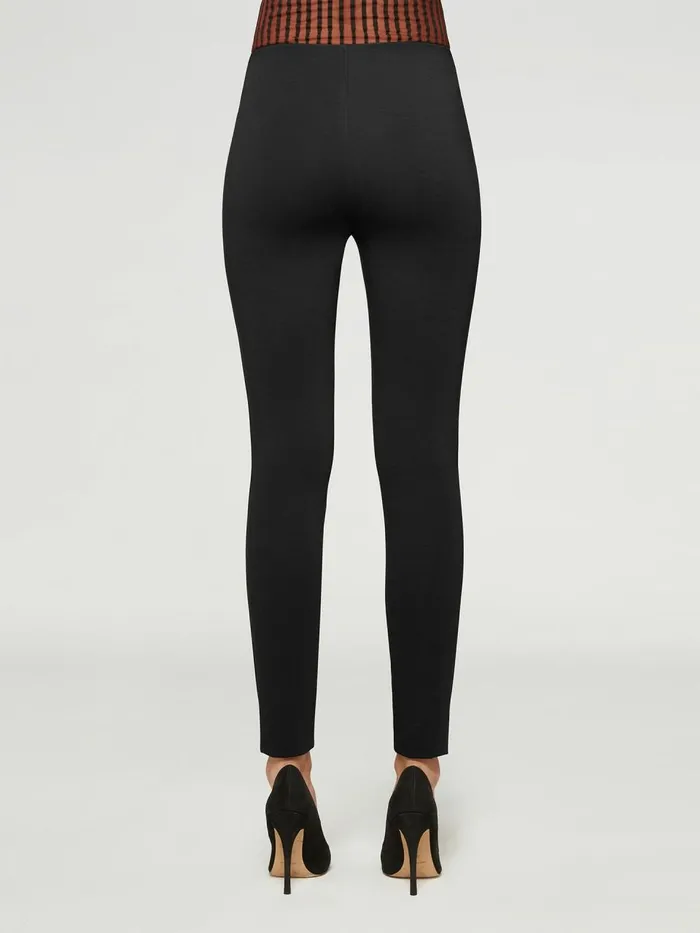 Jo Leggings Black Women Wolford Trousers and Jumpsuits