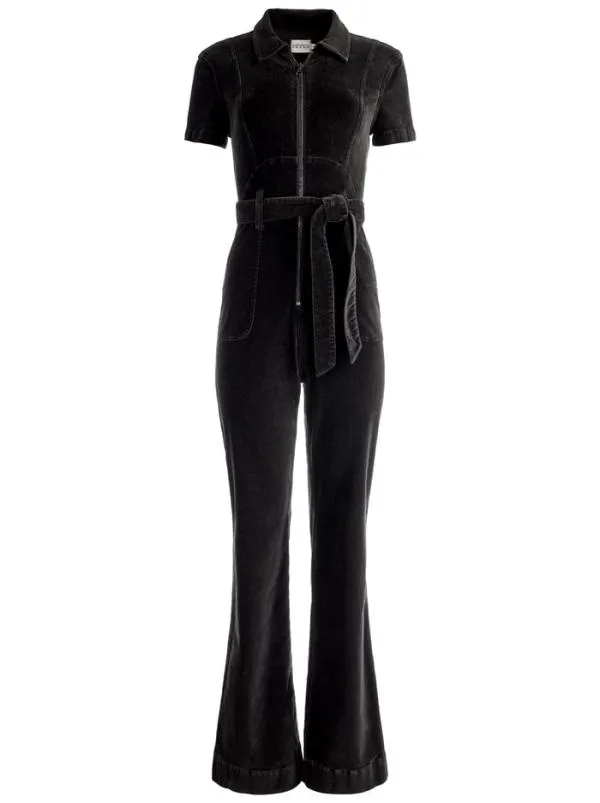 Jumpsuits Women Alice Olivia GORGEOUS WIDE LEG JUMPSUIT Black