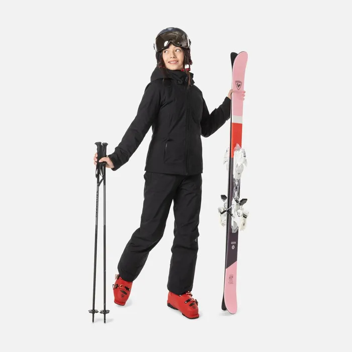 Kids Girls039 Fonction Ski Jacket Black200 Rossignol Ski Jackets