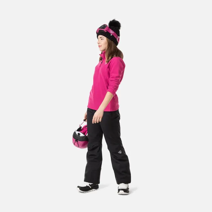 Kids Girls039 HalfZip Fleece Orchidpink Rossignol Layers