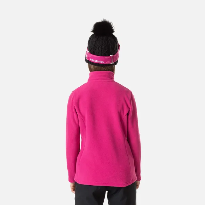 Kids Girls039 HalfZip Fleece Orchidpink Rossignol Layers