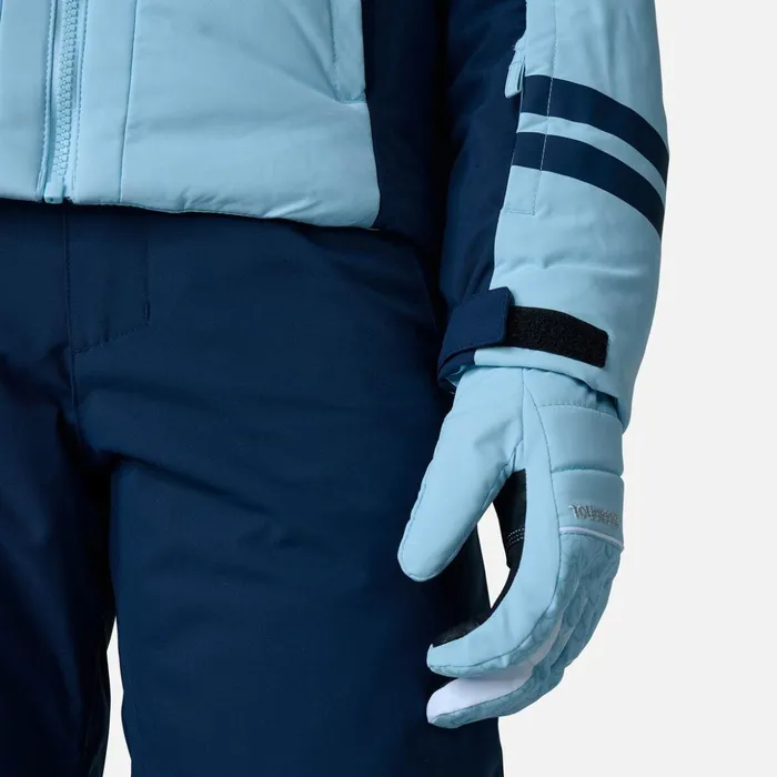 Kids Girls039 Polydown Ski Jacket Glacier Rossignol Ski Jackets