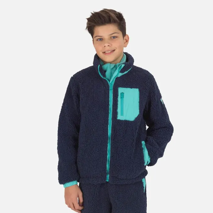 Kids Juniors039 Fleece Jacket Darknavy715 Rossignol Lifestyle Wear Kids Juniors039 Fleece Jacket Darknavy715 Rossignol Lifestyle Wear
