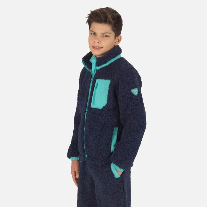Kids Juniors039 Fleece Jacket Darknavy715 Rossignol Lifestyle Wear Kids Juniors039 Fleece Jacket Darknavy715 Rossignol Lifestyle Wear