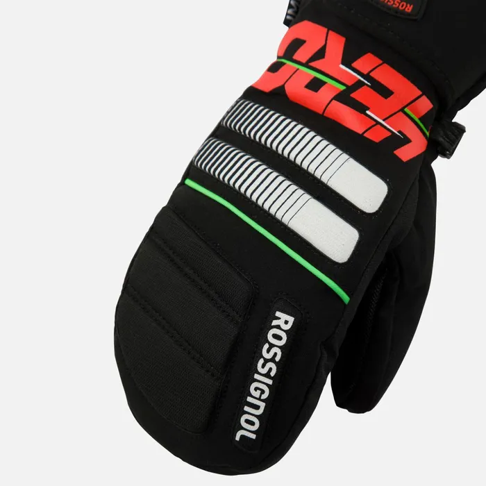 Kids Juniors039 Hero Waterproof Ski Mittens Black200 Rossignol Accessories
