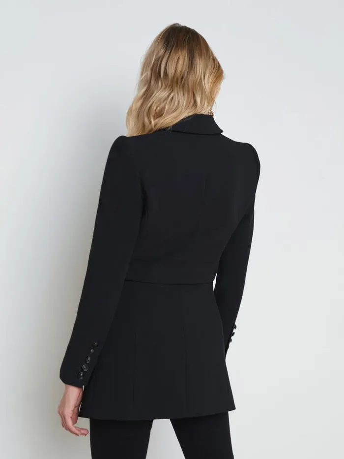 L039Agence Blazers and Jackets Women Cora Detachable Blazer Black