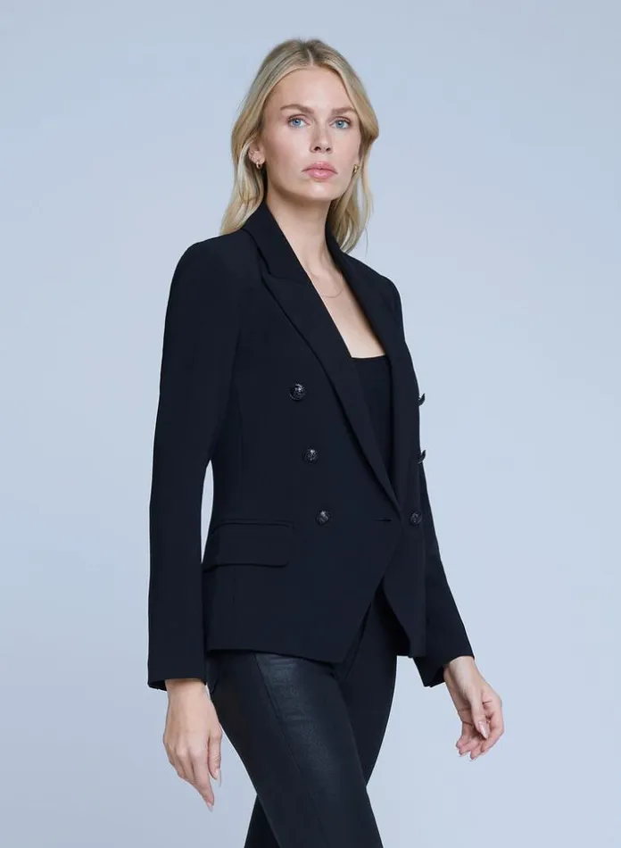 L039Agence Blazers and Jackets Women Kenzie Blazer Blackblack