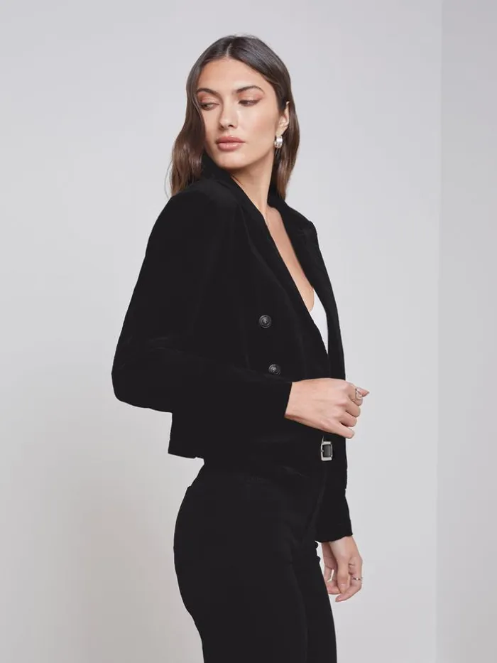 L039Agence Blazers and Jackets Women Wayne Blazer Black