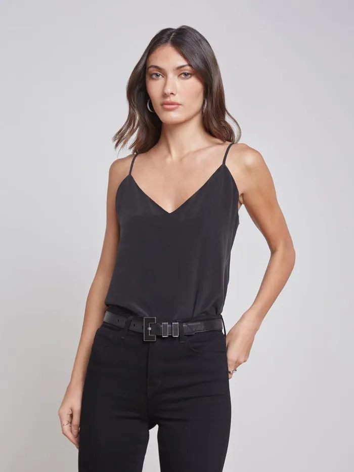 L039Agence Camisoles and Tanks Women Jane Camisole Tank Black