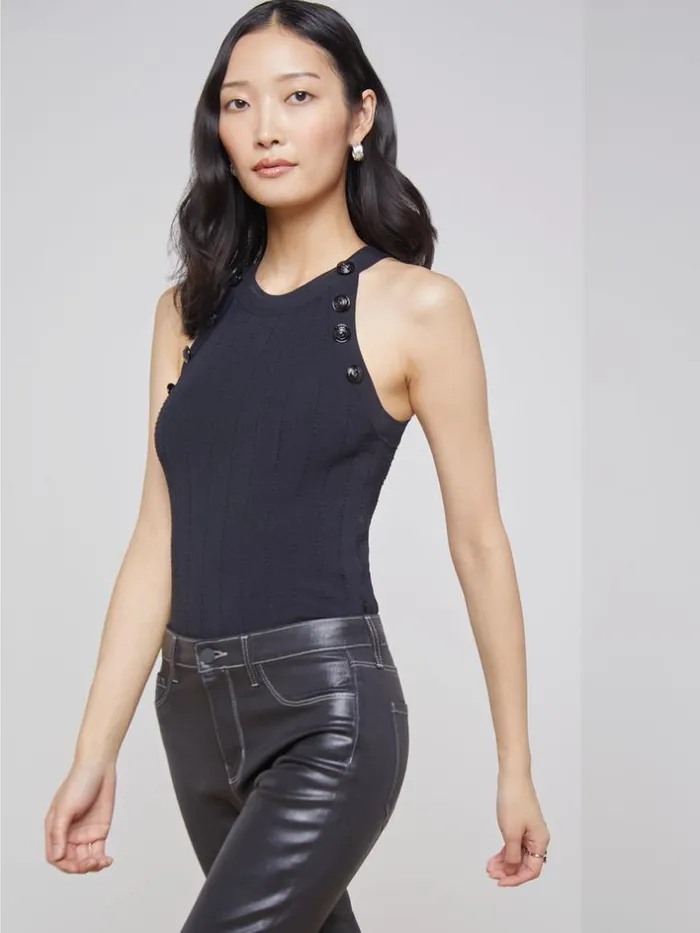 L039Agence Camisoles and Tanks Women Rosemary Tank Blackblack