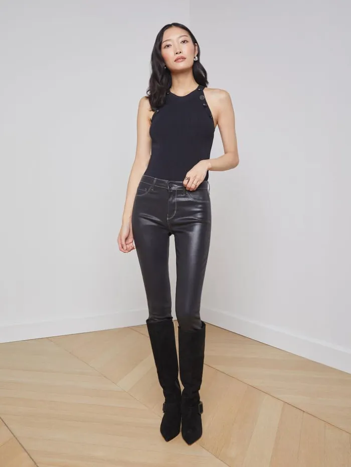 L039Agence Camisoles and Tanks Women Rosemary Tank Blackblack