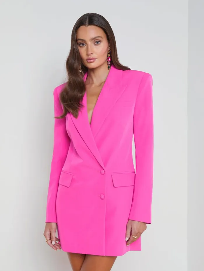 L039Agence Dresses and Jumpsuits Women Marlee Blazer Dress Rhodamine