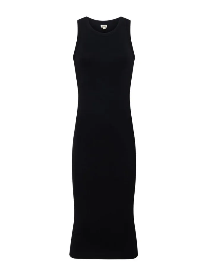 L039Agence Dresses and Jumpsuits Women Nura Sleeveless Midi Dress Black