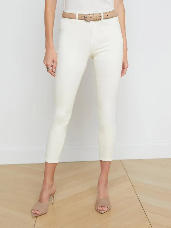 L039Agence Essentials Women Margot Skinny Jean Vintage White
