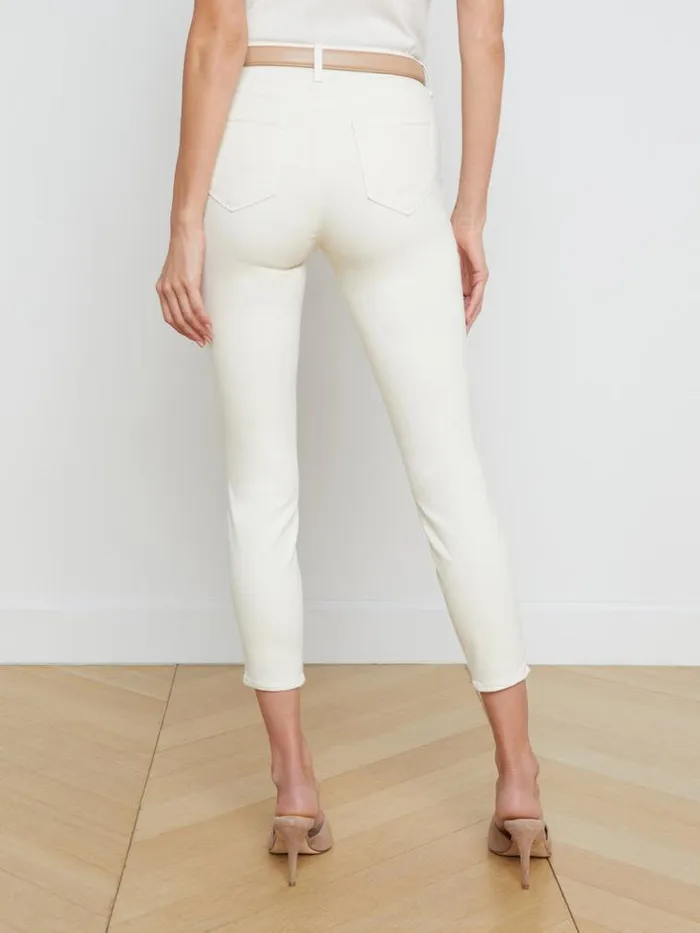 L039Agence Essentials Women Margot Skinny Jean Vintage White