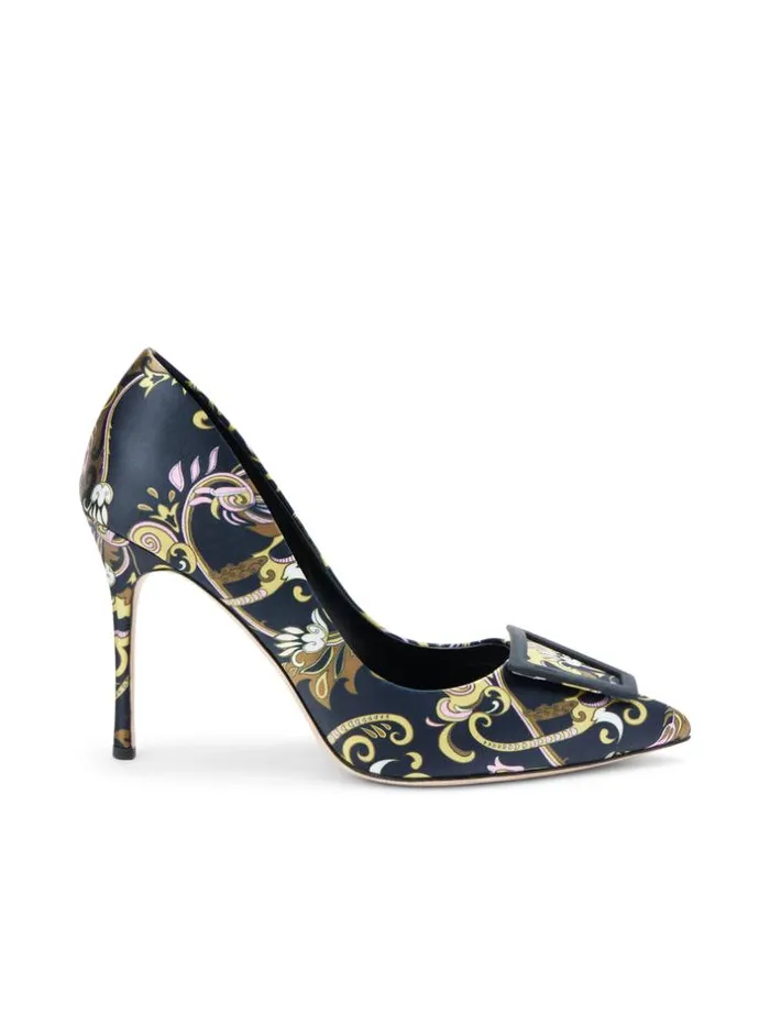 L039Agence Heels and Pumps Women Elea Pump Paisley Satin
