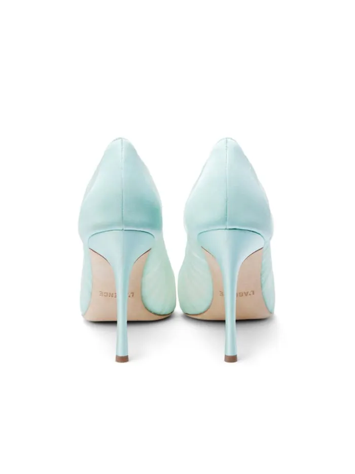 L039Agence Heels and Pumps Women Marie Pump Mint Tullesatin