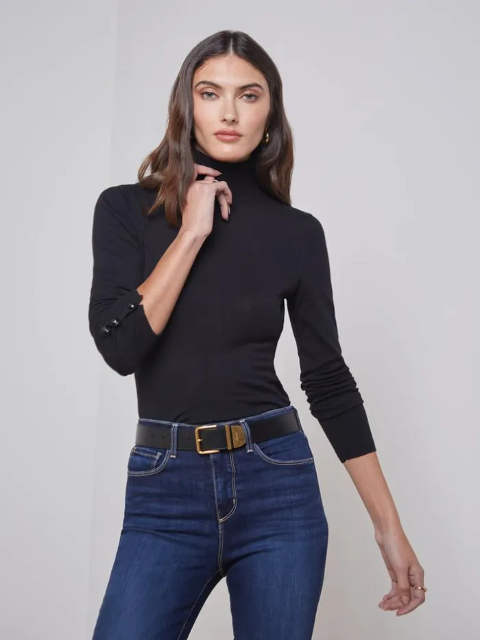 L039Agence Knitwear Women Flora Sweater Blackblack