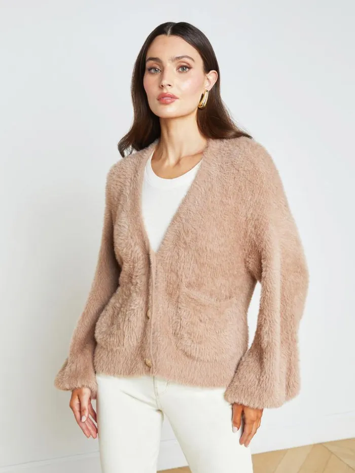 L039Agence Knitwear Women Harriet Cardigan Macaroon
