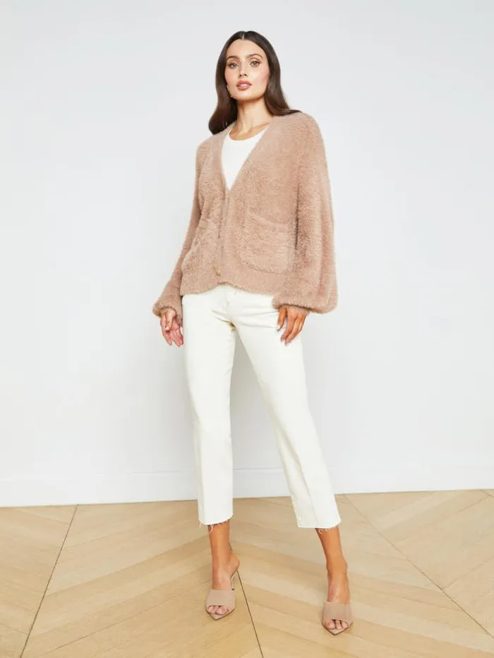 L039Agence Knitwear Women Harriet Cardigan Macaroon