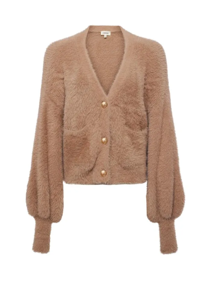 L039Agence Knitwear Women Harriet Cardigan Macaroon