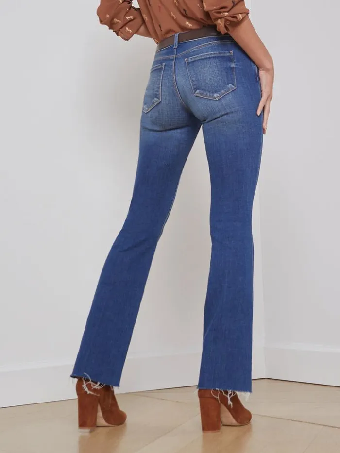 L039Agence Low Rise Denim Women Sneeki Jean Hasting