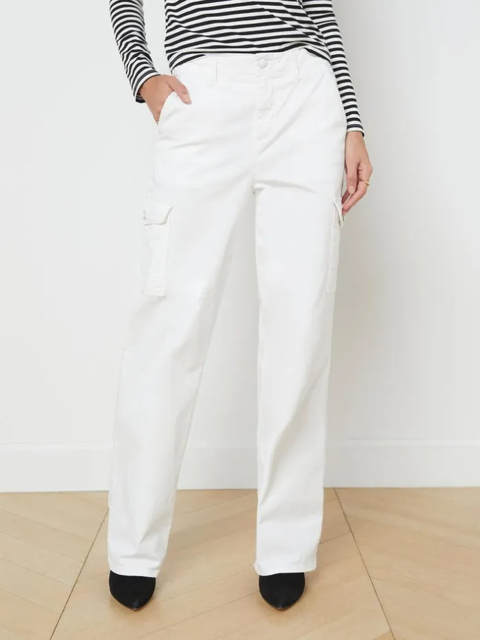 L039Agence Pants Shorts and Skirts Women Channing Trouser Blanc
