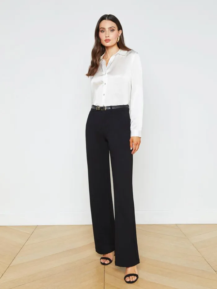 L039Agence Pants Shorts and Skirts Women Clayton Pant Black
