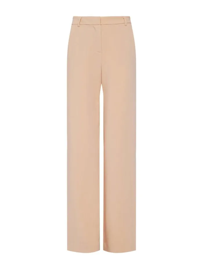 L039Agence Pants Shorts and Skirts Women Livvy StraightLeg Trouser Toasted Almond