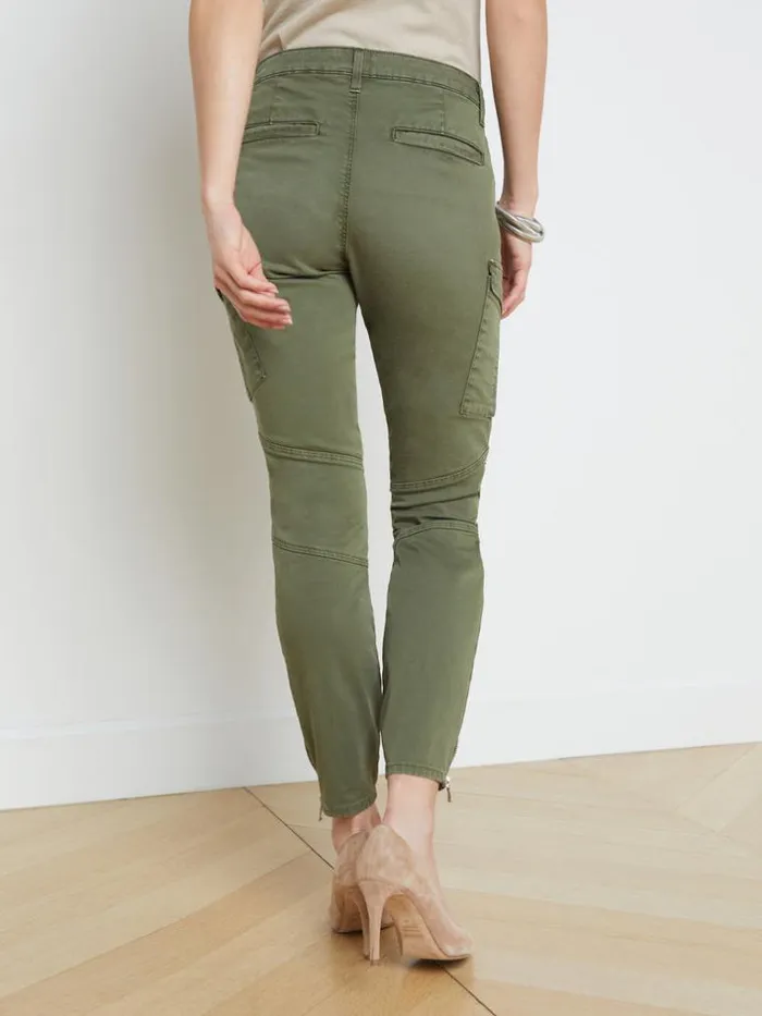 L039Agence Pants Shorts and Skirts Women Patton Cargo Skinny Pant Brigade