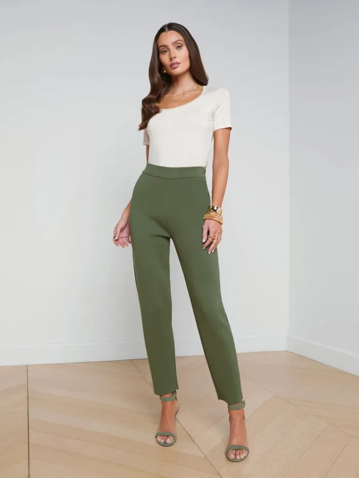 L039Agence Pants Shorts and Skirts Women Saskia Knit Pant Clover