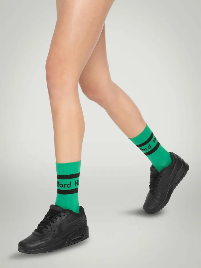 Logo Rib Socks Jelly Beanblack Women Wolford Socks