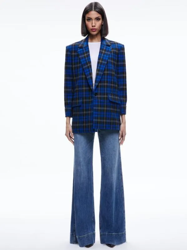 Matching Sets Women Alice Olivia ASHLEY OVERSIZED BLAZER CADY HIGH WAISTED SHORT Matching Sets Women Alice Olivia ASHLEY OVERSIZED BLAZER CADY HIGH WAISTED SHORT