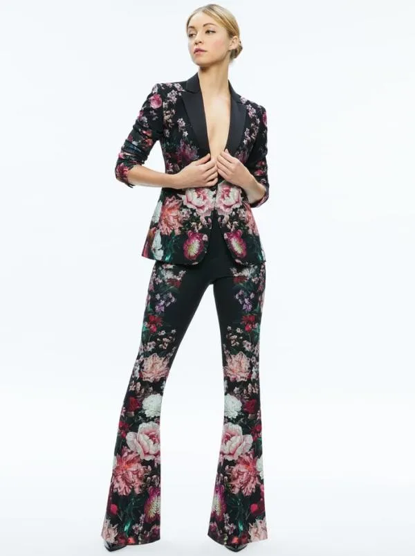 Matching Sets Women Alice Olivia BREANN LONG FITTED BLAZER OLIVIA BOOTCUT PANT Matching Sets Women Alice Olivia BREANN LONG FITTED BLAZER OLIVIA BOOTCUT PANT