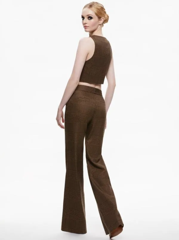 Matching Sets Women Alice Olivia COLLEY NOTCH COLLAR BLAZER DEANNA HIGH WAISTED BOOTCUT PANT Matching Sets Women Alice Olivia COLLEY NOTCH COLLAR BLAZER DEANNA HIGH WAISTED BOOTCUT PANT