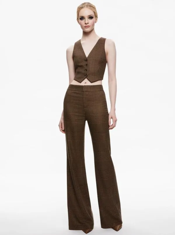 Matching Sets Women Alice Olivia COLLEY NOTCH COLLAR BLAZER DEANNA HIGH WAISTED BOOTCUT PANT Matching Sets Women Alice Olivia COLLEY NOTCH COLLAR BLAZER DEANNA HIGH WAISTED BOOTCUT PANT