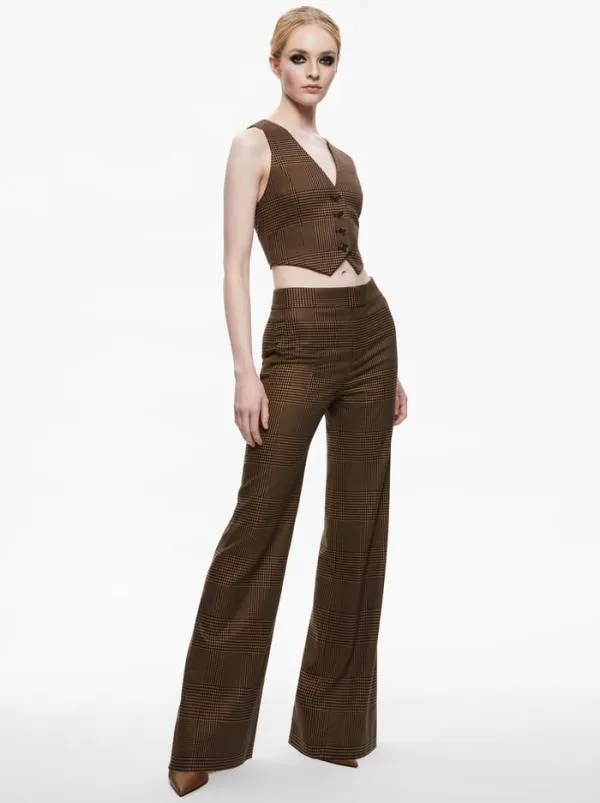 Matching Sets Women Alice Olivia COLLEY NOTCH COLLAR BLAZER DEANNA HIGH WAISTED BOOTCUT PANT Matching Sets Women Alice Olivia COLLEY NOTCH COLLAR BLAZER DEANNA HIGH WAISTED BOOTCUT PANT