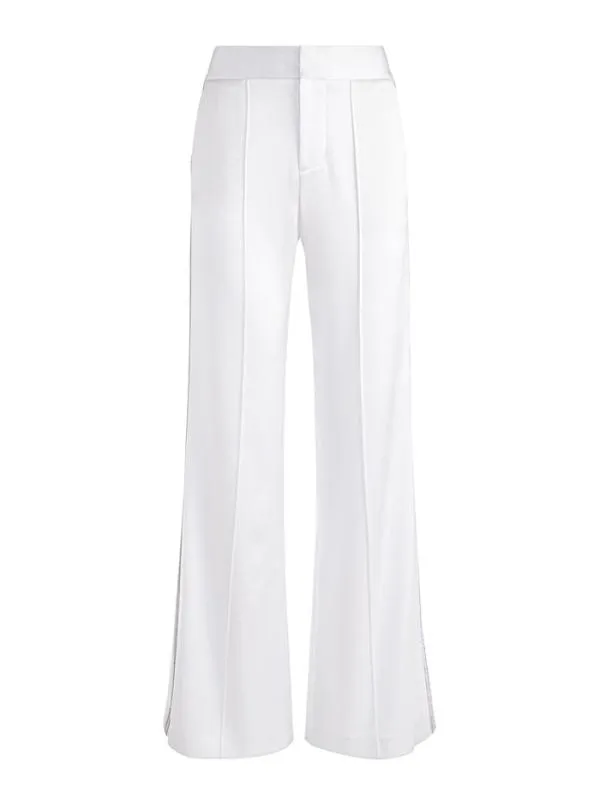 Matching Sets Women Alice Olivia DENNY BLAZER WITH CRYSTAL TRIM DYLAN PANT WITH CRYSTAL TRIM Matching Sets Women Alice Olivia DENNY BLAZER WITH CRYSTAL TRIM DYLAN PANT WITH CRYSTAL TRIM