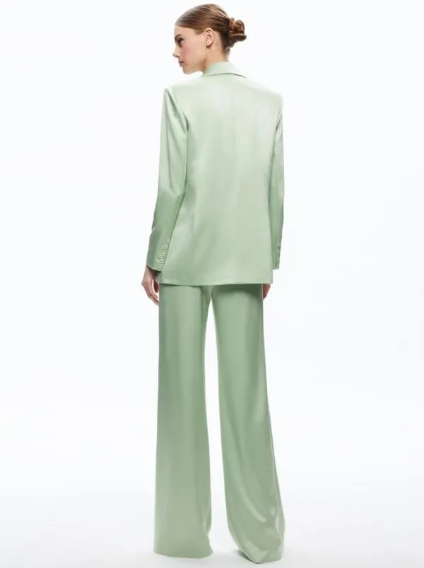 Matching Sets Women Alice Olivia DENNY NOTCH COLLAR BOYFRIEND BLAZER DEANNA HIGH WAISTED BOOTCUT PANT Matching Sets Women Alice Olivia DENNY NOTCH COLLAR BOYFRIEND BLAZER DEANNA HIGH WAISTED BOOTCUT PANT