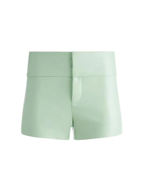 Matching Sets Women Alice Olivia DENNY VEGAN LEATHER SHAWL COLLAR BLAZER OLIVIA VEGAN LEATHER SHORT Matching Sets Women Alice Olivia DENNY VEGAN LEATHER SHAWL COLLAR BLAZER OLIVIA VEGAN LEATHER SHORT
